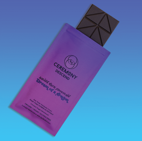 Ceremony Descend 4g Vegan bar – Salted Dark Chocolate