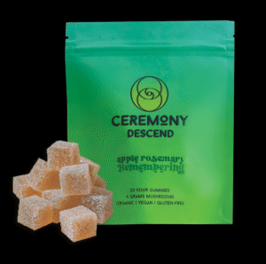 Ceremony Descend 4g Vegan gummies – Apple Rosemary