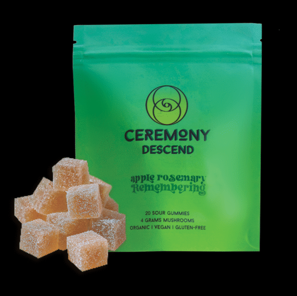 Ceremony Descend 4g Vegan gummies – Apple Rosemary