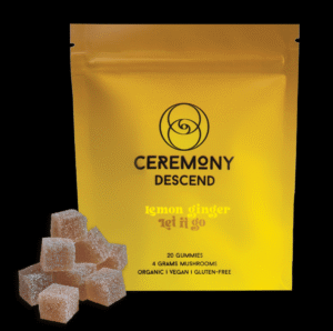 Ceremony Descend 4g Vegan gummies – Lemon Ginger