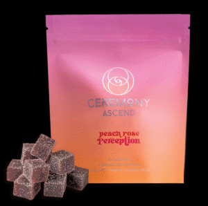 Ceremony Descend 4g Vegan gummies – Peach Rose